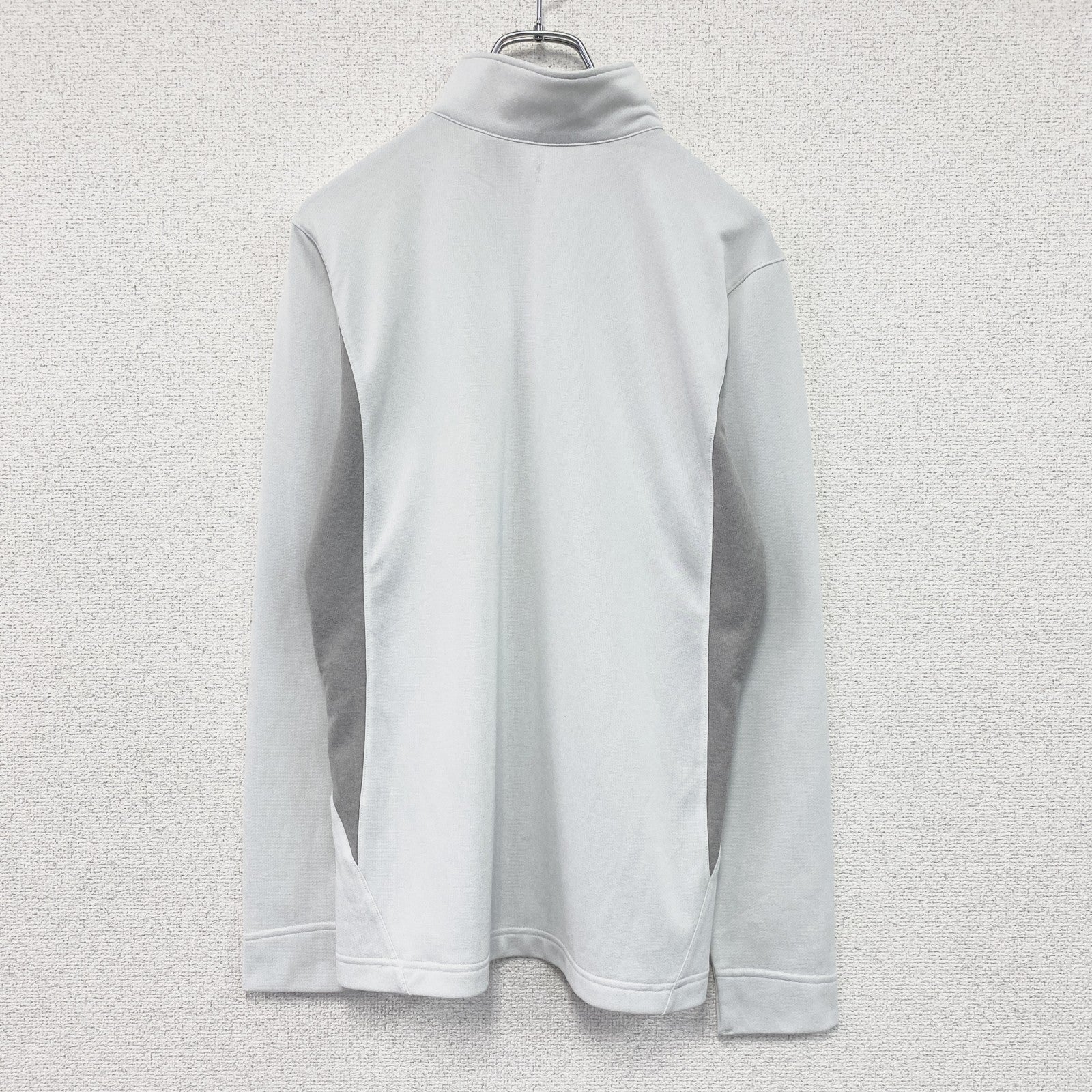 mont-bell　モンベル　ロングスリーブジップシャツ　白　ホワイト　XLサイズ