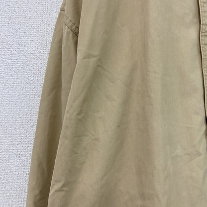 Timberland　ティンバーランド　長袖ボタンダウンシャツ　ベージュ　Lサイズ