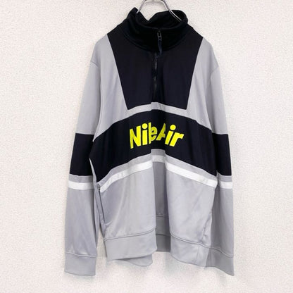 NIKE　ナイキ　ハーフジップトラックジャケット/ジャージ　灰色　グレー　Lサイズ