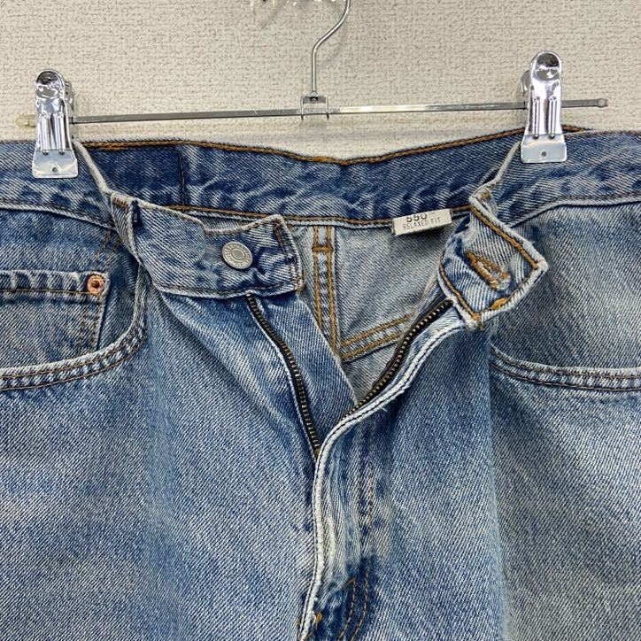 90s　Levi’s　リーバイス　550　デニムパンツ　ヴィンテージ　ジッパーフライ　インディゴ　W34