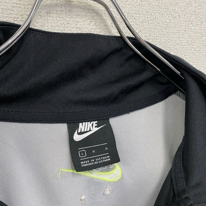 NIKE　ナイキ　ハーフジップトラックジャケット/ジャージ　灰色　グレー　Lサイズ