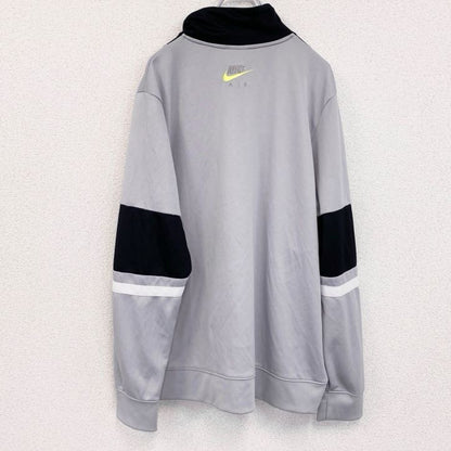 NIKE　ナイキ　ハーフジップトラックジャケット/ジャージ　灰色　グレー　Lサイズ