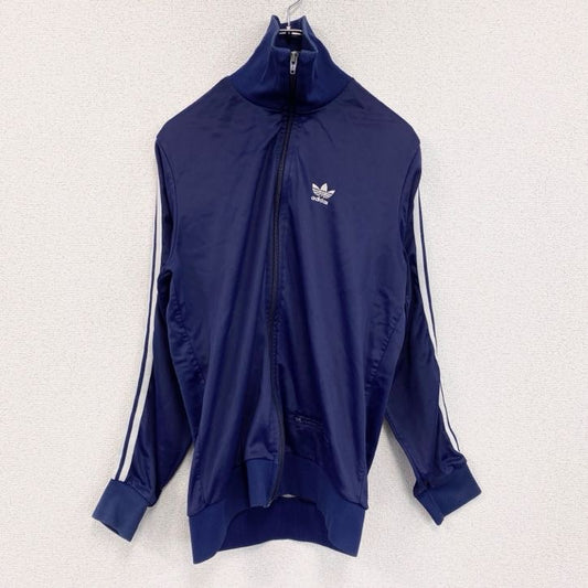 70s　adidas　アディダス　トラックジャケット/ジャージ　ヴィンテージ　紺　ネイビー　