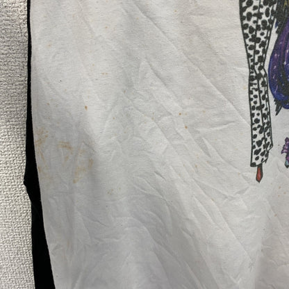 Laiwang　VOGUE　長袖Tシャツ/ロンT　ラグランT　白　ホワイト　XLサイズ