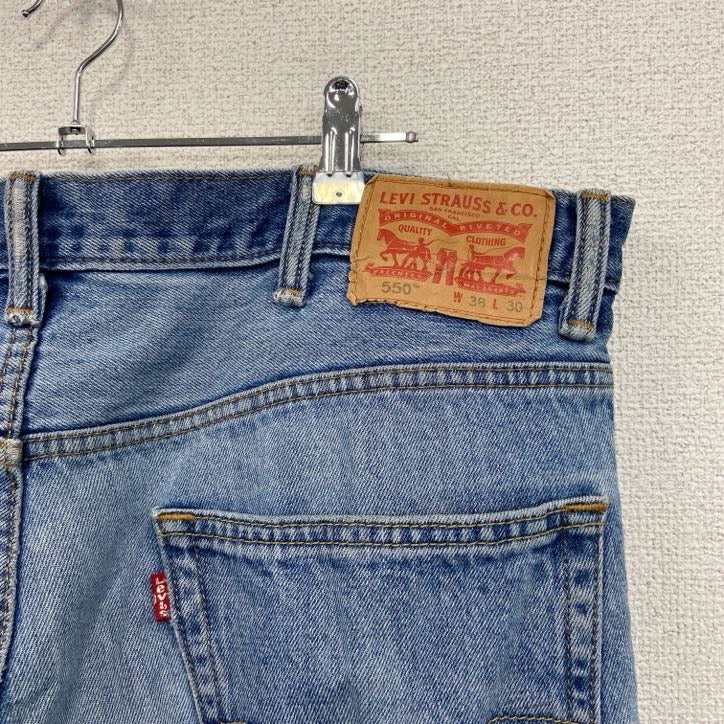 Levi’s　リーバイス　550　デニムパンツ　ジッパーフライ　インディゴ　W38