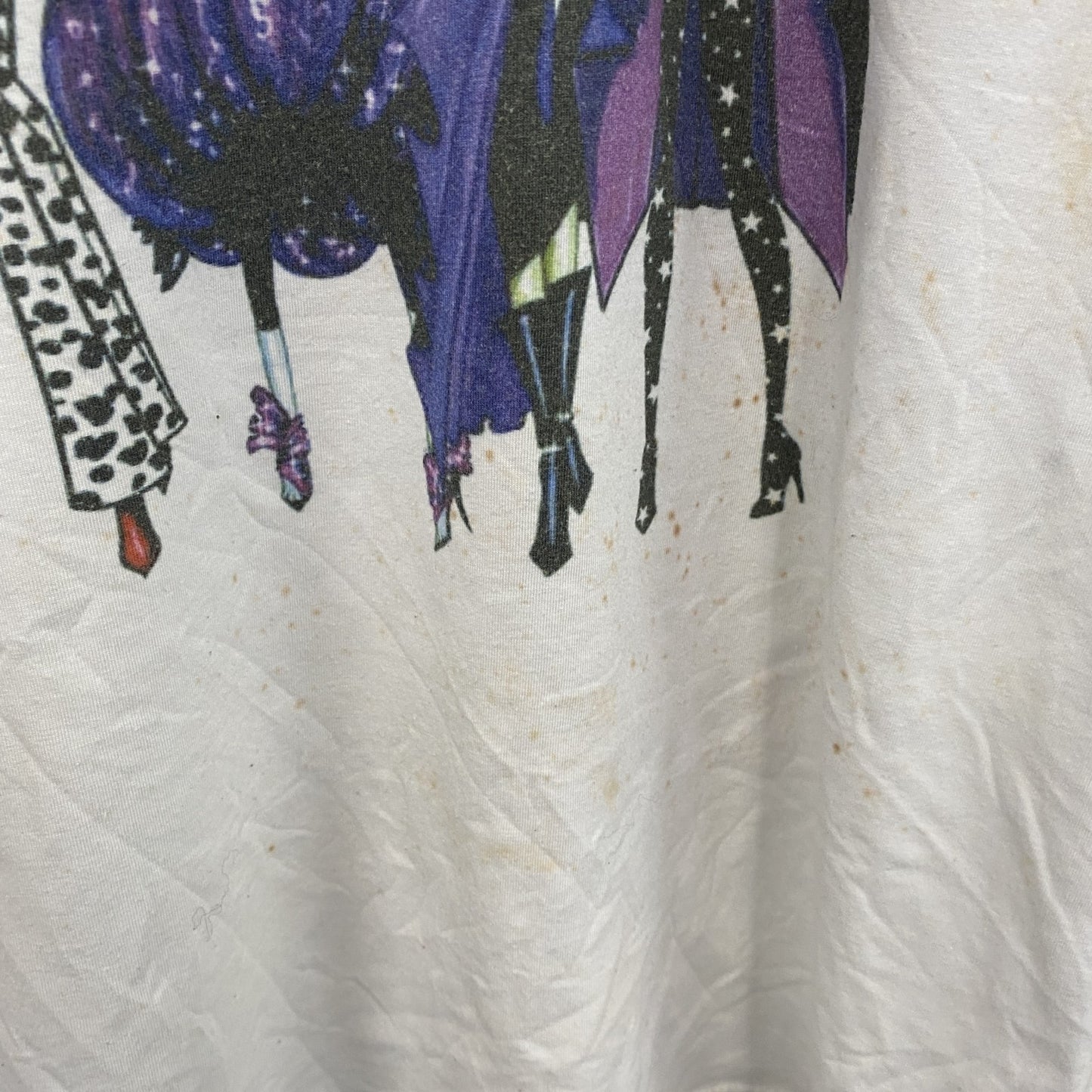 Laiwang　VOGUE　長袖Tシャツ/ロンT　ラグランT　白　ホワイト　XLサイズ