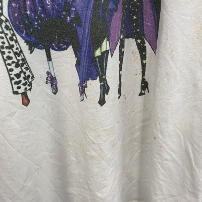 Laiwang　VOGUE　長袖Tシャツ/ロンT　ラグランT　白　ホワイト　XLサイズ