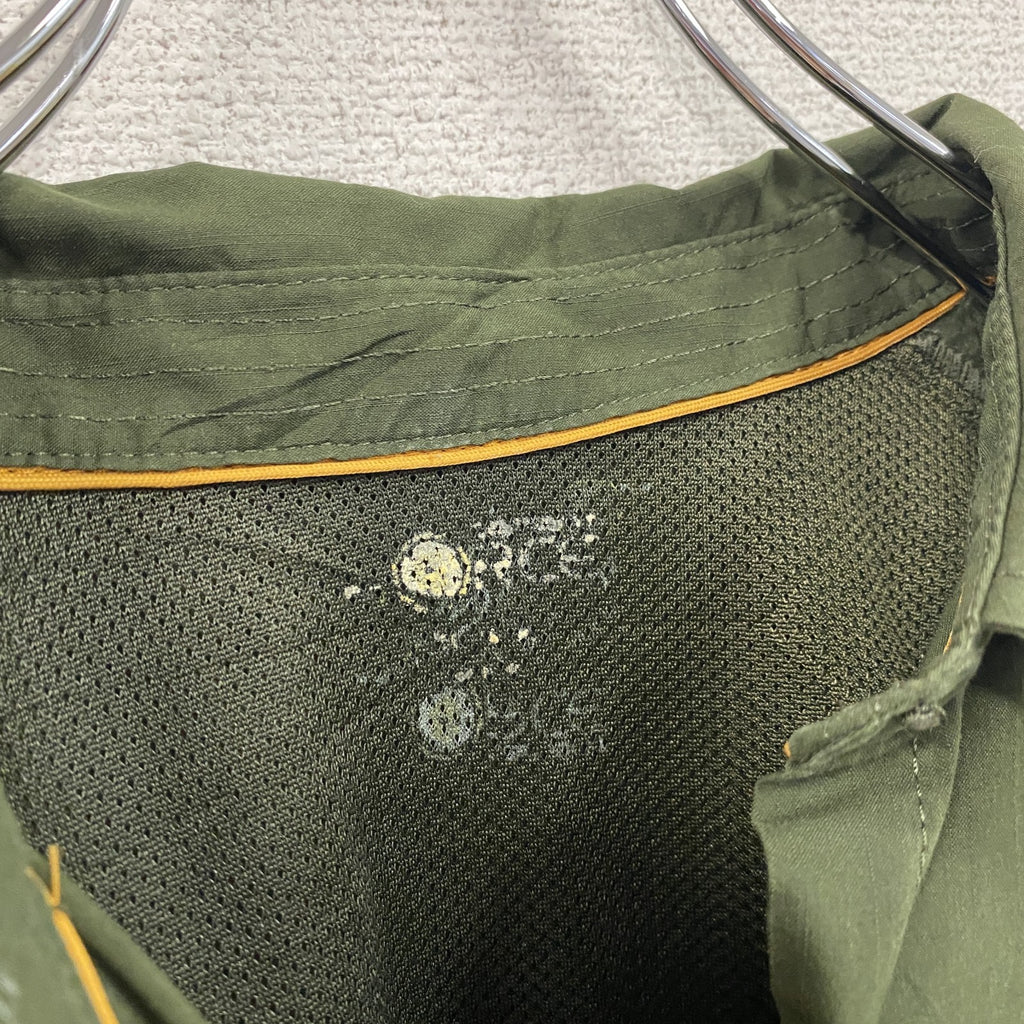 Carhartt　カーハート　長袖ワークシャツ　ダブルポケット　マチ付　緑　グリーン　XLサイズ
