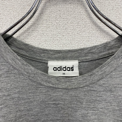 adidas　アディダス　半袖プリントTシャツ　グレー　Mサイズ