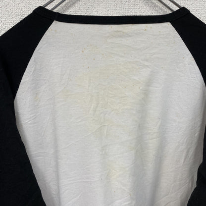Laiwang　VOGUE　長袖Tシャツ/ロンT　ラグランT　白　ホワイト　XLサイズ