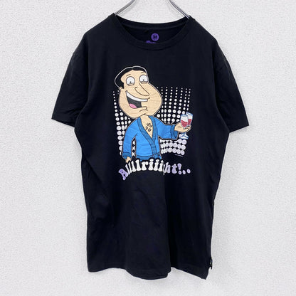 FAMILY GUY　半袖プリントTシャツ　黒　ブラック　Mサイズ