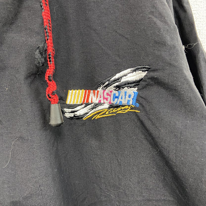 Swingster　レーシングジャケット　フルジップジャケット　比翼仕立て　黒　ブラック　XLサイズ