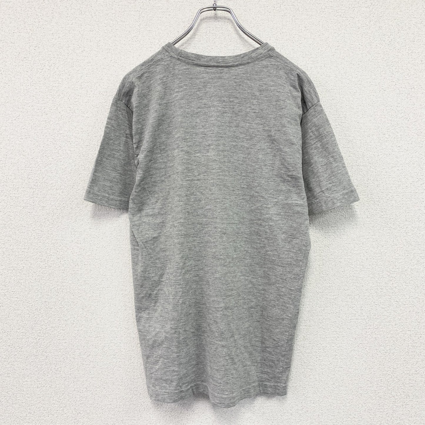 adidas　アディダス　半袖プリントTシャツ　グレー　Mサイズ