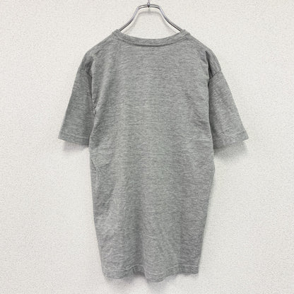 adidas　アディダス　半袖プリントTシャツ　グレー　Mサイズ