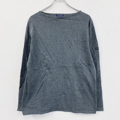 SAINT JAMES　セントジェームス　バスクシャツ　長袖Tシャツ/ロンT　灰色　グレー　44サイズ