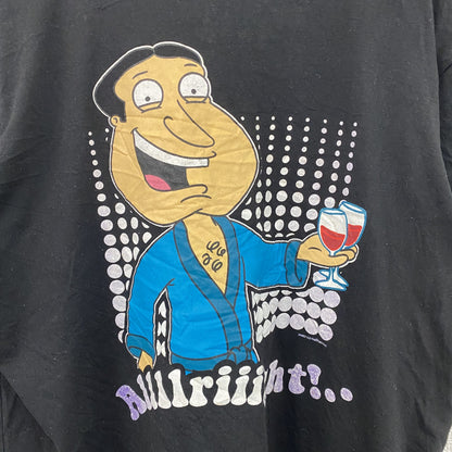 FAMILY GUY　半袖プリントTシャツ　黒　ブラック　Mサイズ