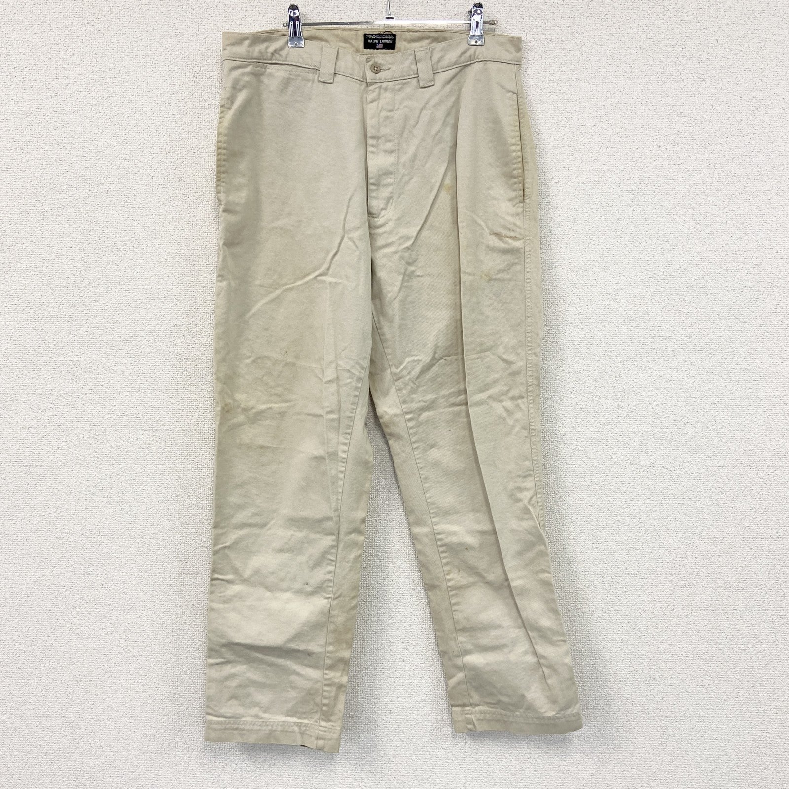 RALPH LAUREN　ラルフローレン　チノパンツ　ベージュ　34サイズ