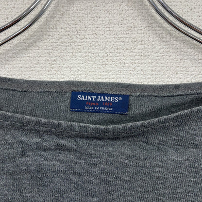 SAINT JAMES　セントジェームス　バスクシャツ　長袖Tシャツ/ロンT　灰色　グレー　44サイズ