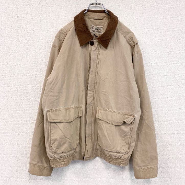 L.L.Bean　エルエルビーン　A‐2タイプ　ブルゾン/スイングトップ　ベージュ　Lサイズ