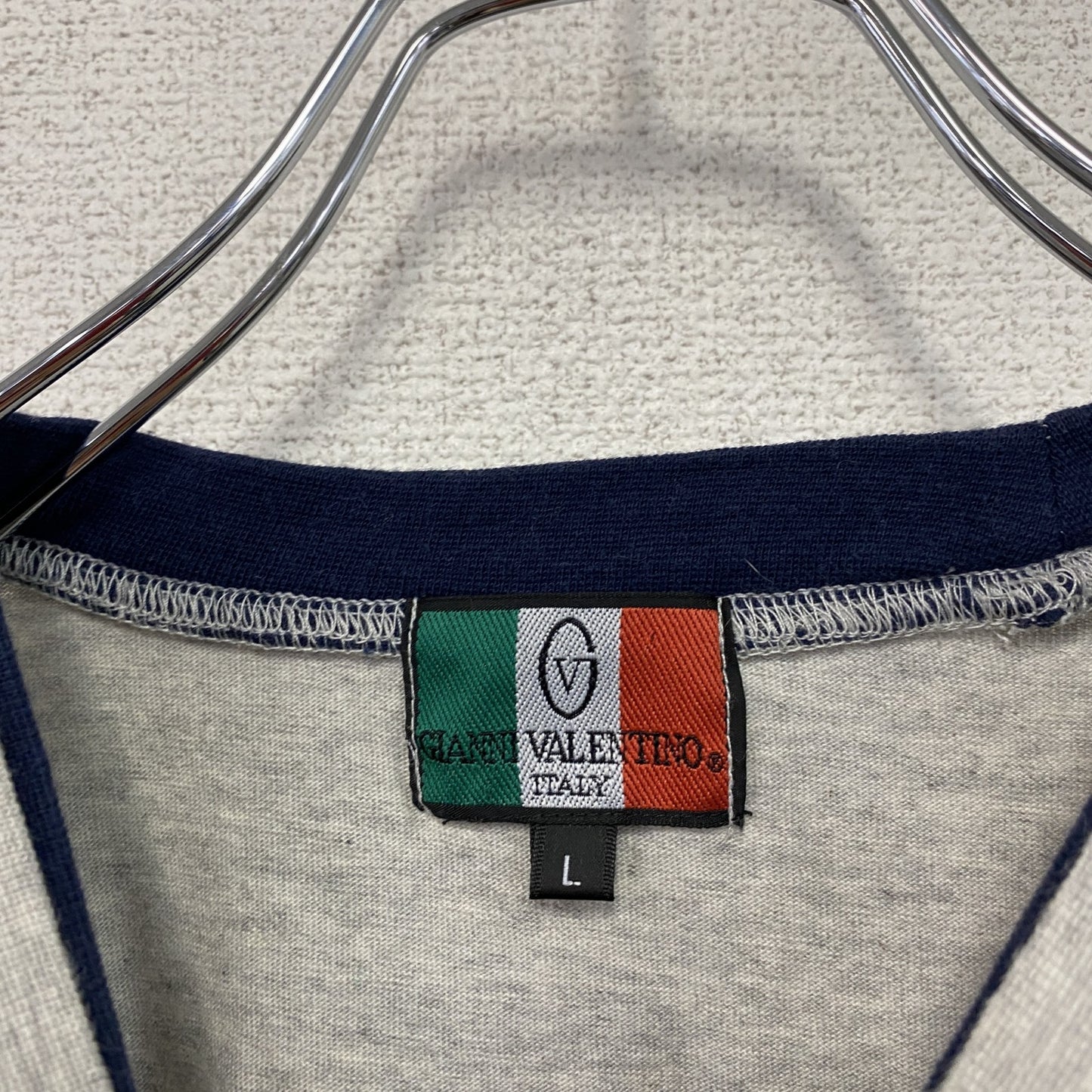 GIANNI VALENTINO　ジャンニヴァレンティノ　POPEYE　半袖プリントTシャツ　グレー　Lサイズ