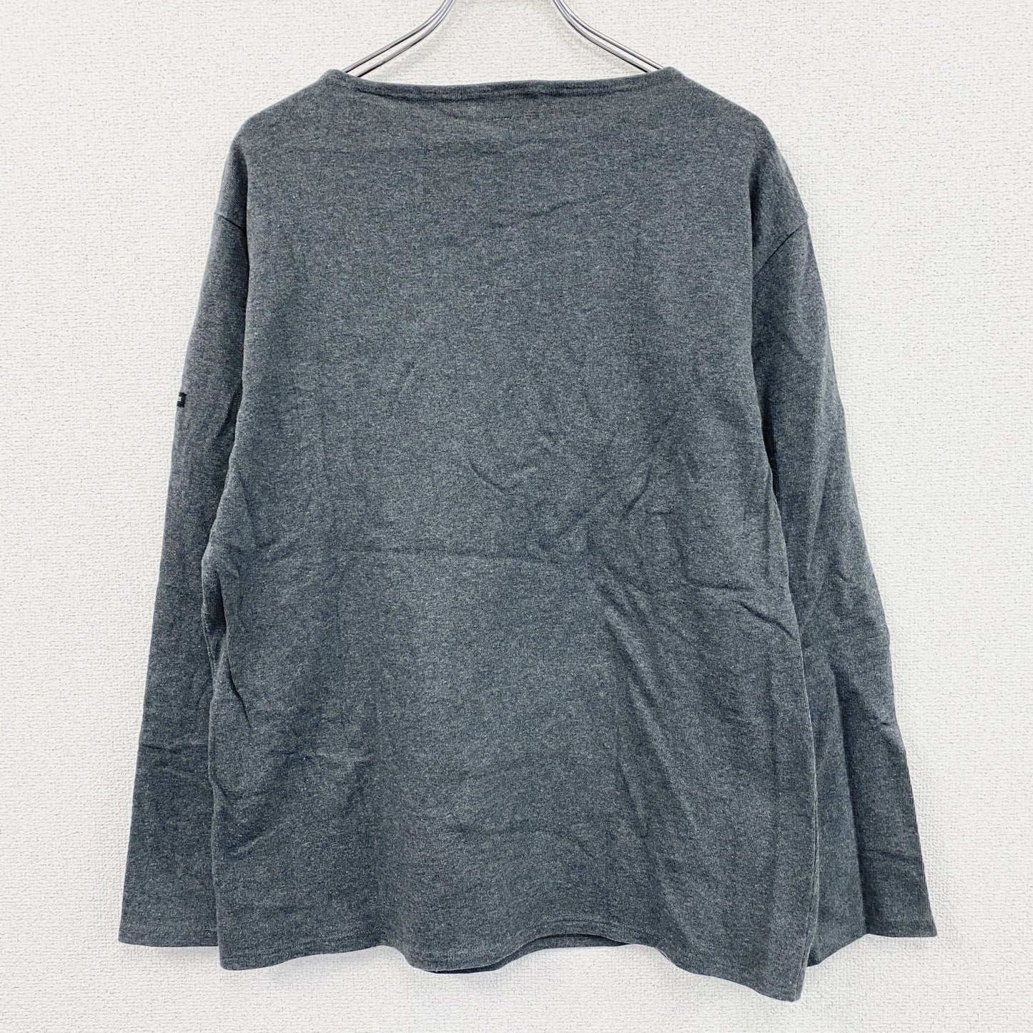 SAINT JAMES　セントジェームス　バスクシャツ　長袖Tシャツ/ロンT　灰色　グレー　44サイズ