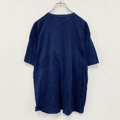 GIANNI VALENTINO　ジャンニヴァレンティノ　半袖プリントTシャツ　紺　ネイビー　Mサイズ