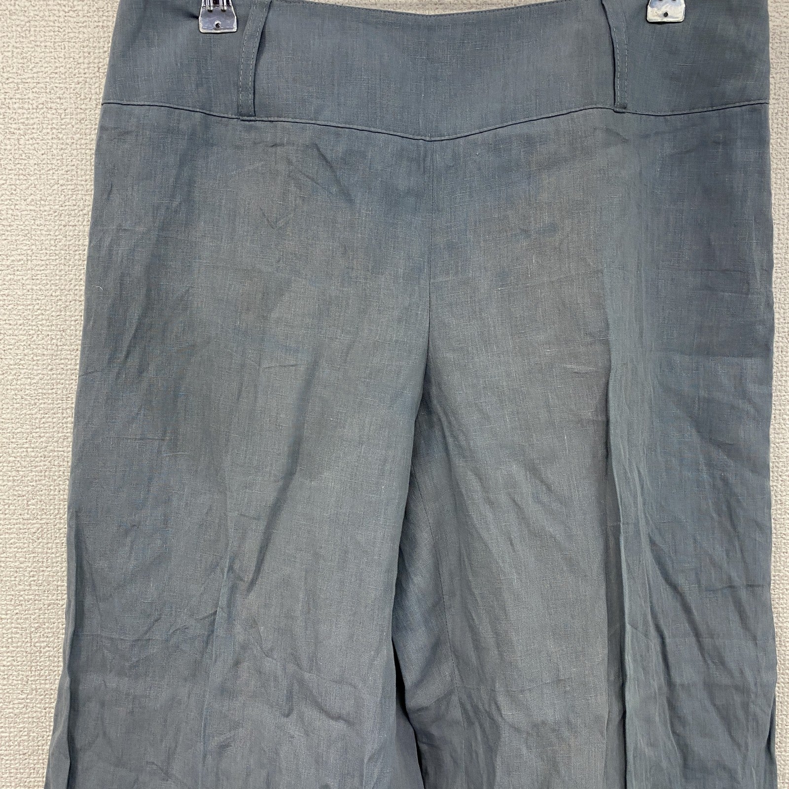 ARMANI COLLEZIONI　アルマーニコレッツォーニ　ワイドパンツ/イージーパンツ　水色　ライトブルー　42サイズ