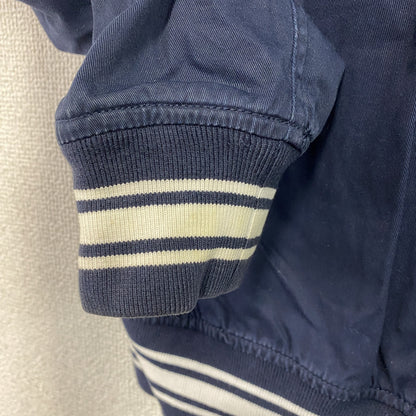 J.CREW　ジェイクルー　コットンブルゾン/ボンバージャケット　紺　ネイビー　Sサイズ　