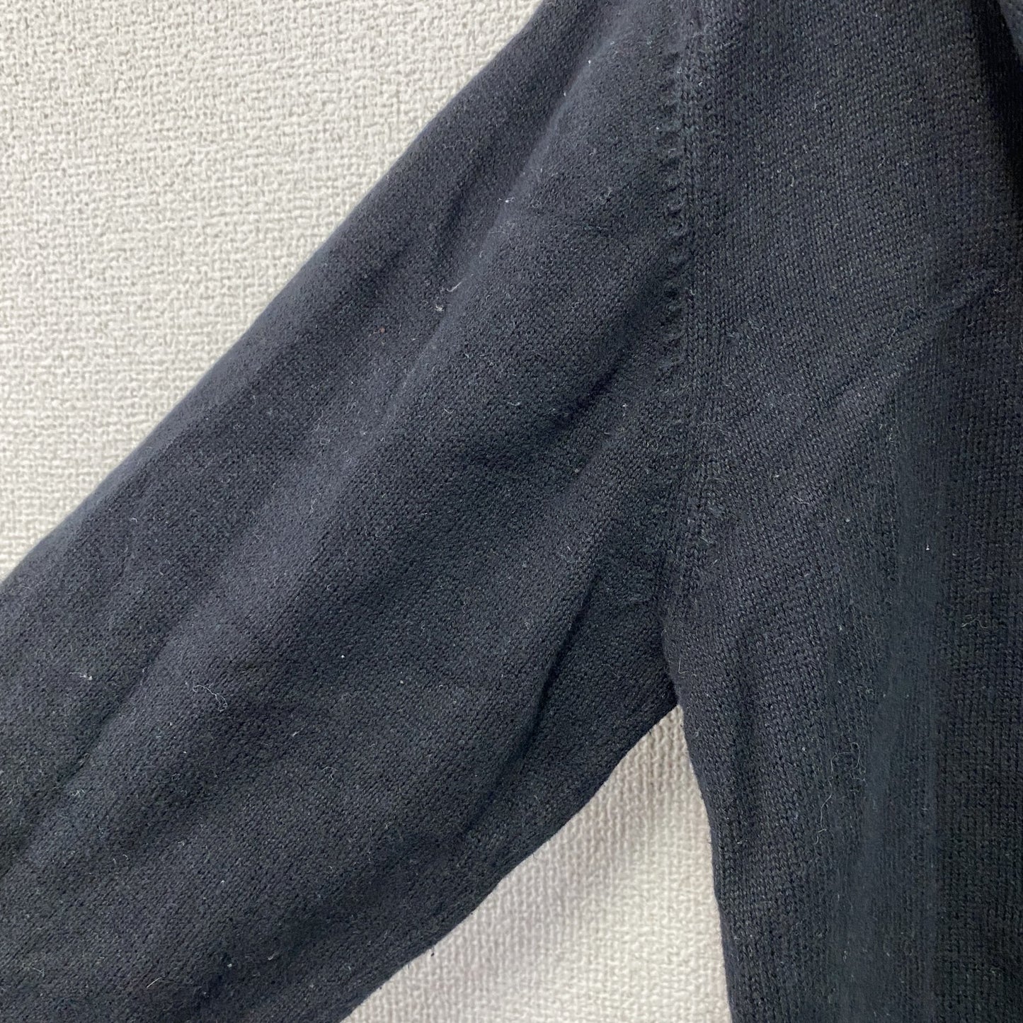 adidas　アディダス　コットンニットパーカー/フーディー　黒　ブラック　Sサイズ　