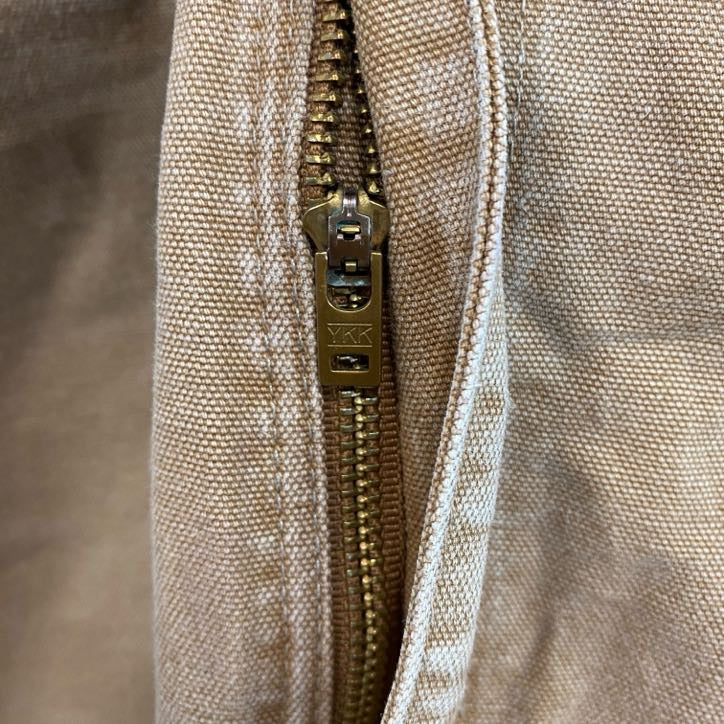 Carhartt　カーハート　オーバーオール/つなぎ　ブラウンダック　ダック地　ダブルニー　キャメル　W44