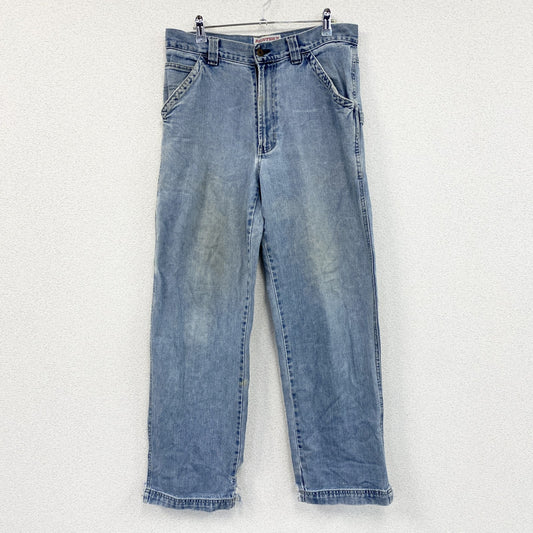 PAINTER'S　ペインターズ　OLD NAVY　デニムペインターパンツ　ジップフライ　インディゴ　W32サイズ