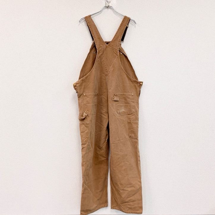 Carhartt　カーハート　オーバーオール/つなぎ　ブラウンダック　ダック地　ダブルニー　キャメル　W44