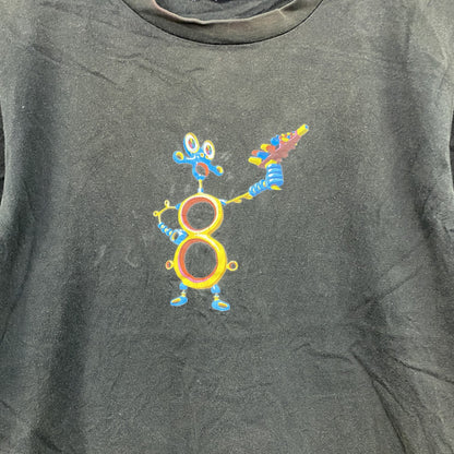 00s　OLD UNIQLO　オールドユニクロ　Robot Megastore　半袖Tシャツ　ダークグリーン　Lサイズ