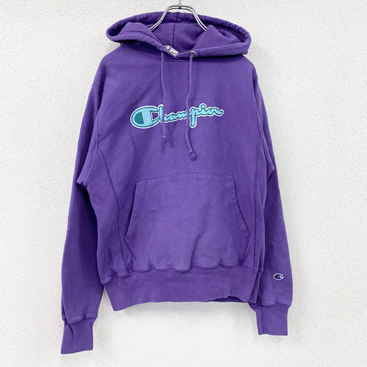 Champion　チャンピオン　リバースウィーブ　スウェットパーカー/フーディー　紫　パープル　Sサイズ