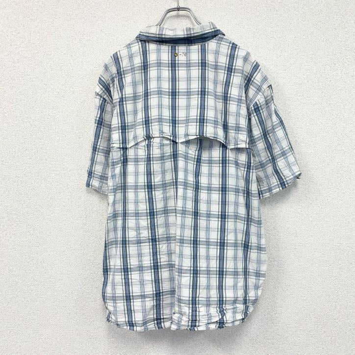 Carhartt　カーハート　半袖チェックシャツ　ラウンドシャツ　マルチカラー　XLサイズ