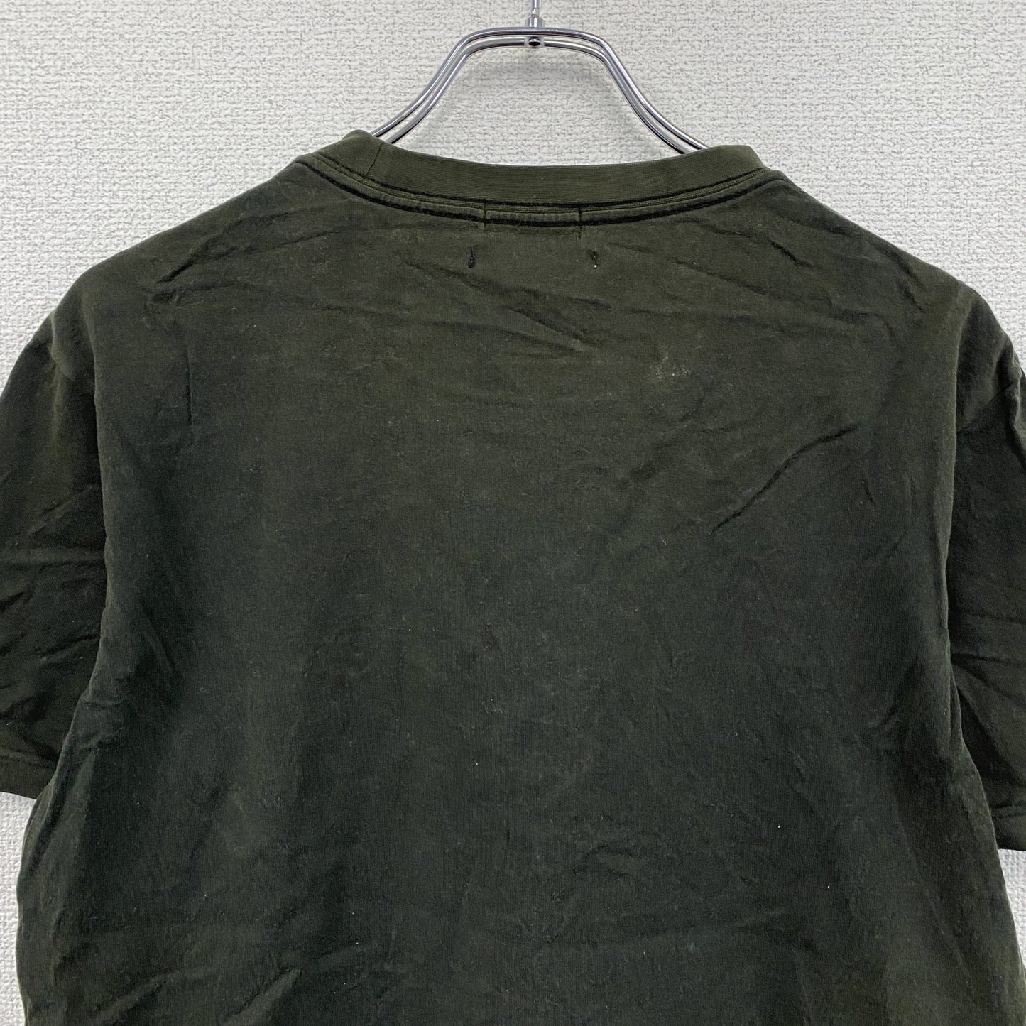 00s　OLD UNIQLO　オールドユニクロ　Robot Megastore　半袖Tシャツ　ダークグリーン　Lサイズ