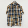 Carhartt　カーハート　半袖チェックシャツ　ラウンドシャツ　マルチカラー　Sサイズ