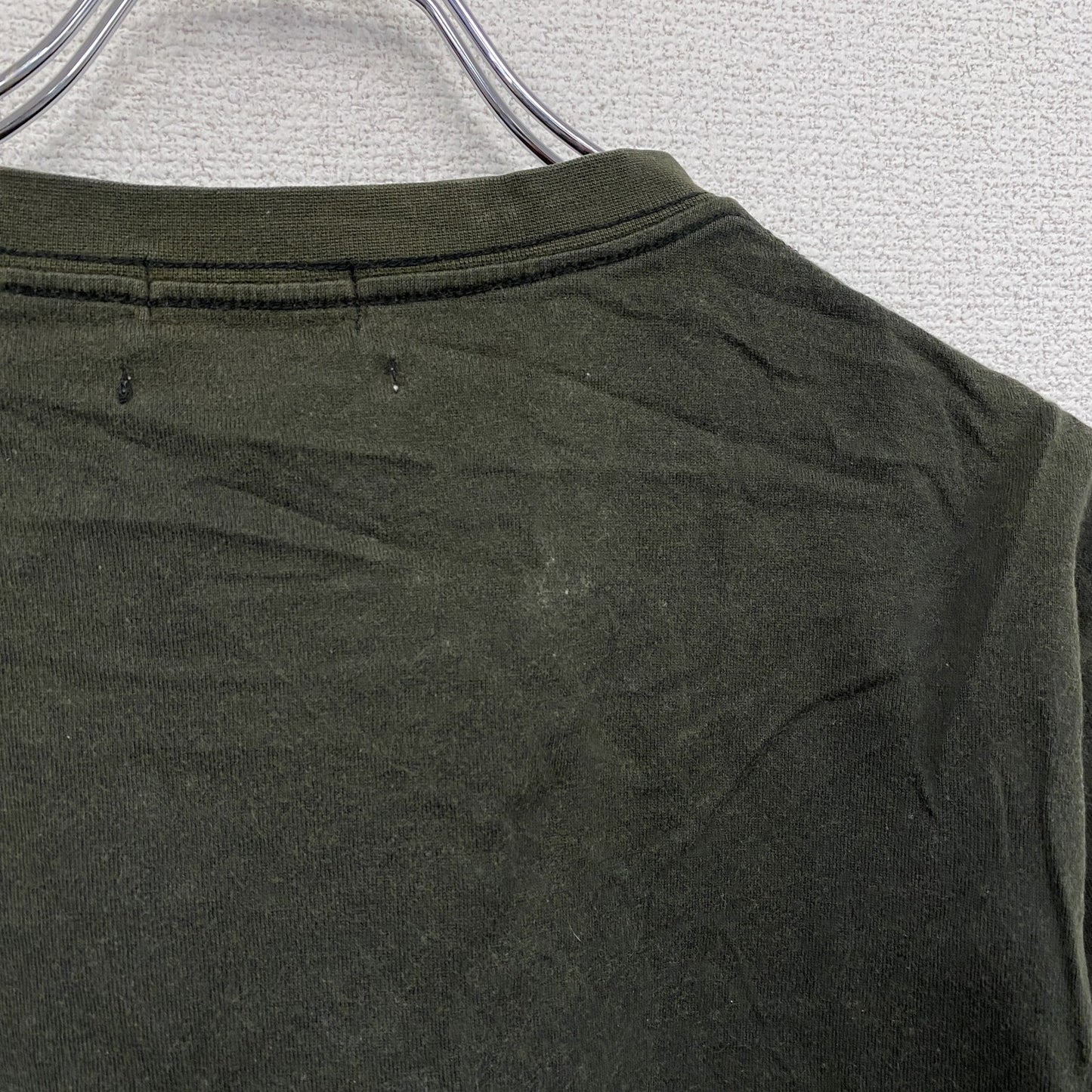 00s　OLD UNIQLO　オールドユニクロ　Robot Megastore　半袖Tシャツ　ダークグリーン　Lサイズ