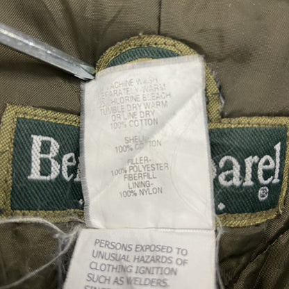 90s～　Berne Apparel　ダックジャケット　ワークジャケット　コーデュロイカラー　ヴィンテージ　茶色　ブラウン