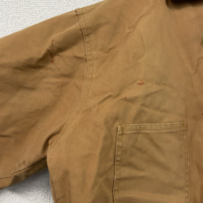 90s～　Berne Apparel　ダックジャケット　ワークジャケット　コーデュロイカラー　ヴィンテージ　茶色　ブラウン