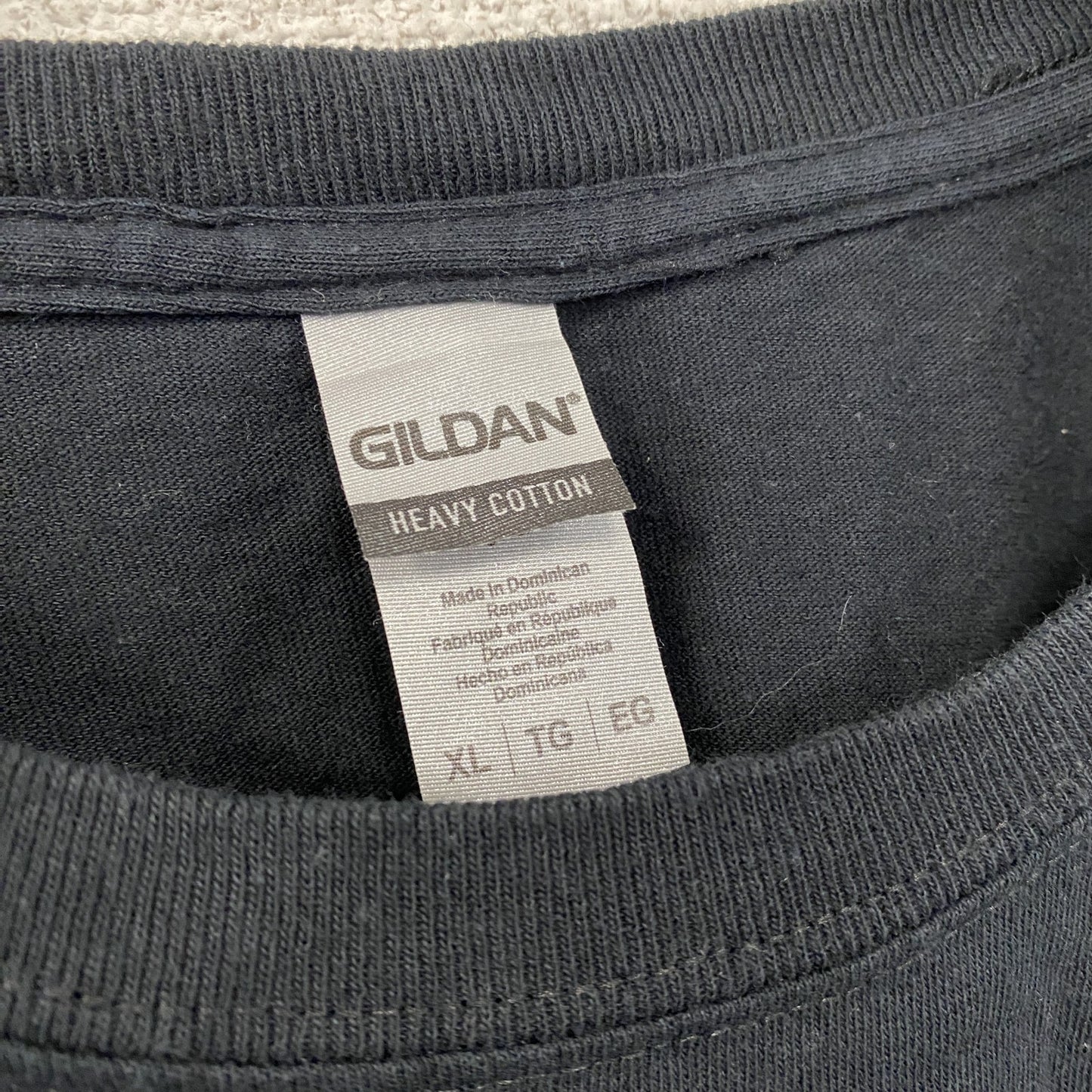 GILDAN　ギルダン　amazon　アマゾン　半袖プリントTシャツ　企業ロゴ　黒　ブラック　XLサイズ