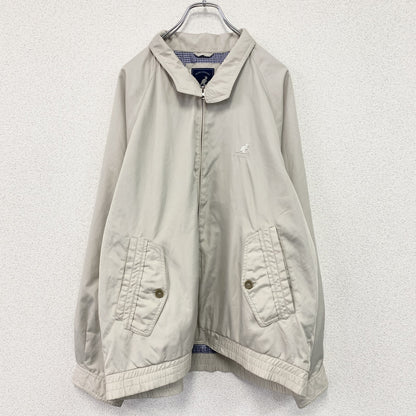 KANGOL　カンゴール　ハリントンジャケット/スイングトップ　ベージュ　3Lサイズ