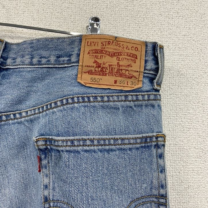 Levi’s　リーバイス　550　デニムパンツ　ジッパーフライ　インディゴ　W36