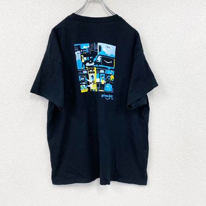 GILDAN　ギルダン　amazon　アマゾン　半袖プリントTシャツ　企業ロゴ　黒　ブラック　XLサイズ