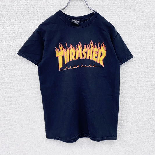 THRASHER　スラッシャー　半袖プリントTシャツ　黒　ブラック　Sサイズ