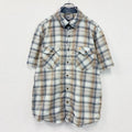Carhartt　カーハート　半袖ラウンドシャツ　チェック柄　マルチカラー　XLサイズ
