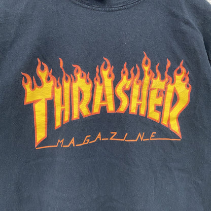 THRASHER　スラッシャー　半袖プリントTシャツ　黒　ブラック　Sサイズ