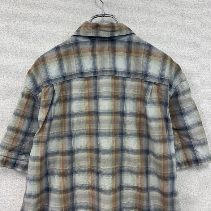 Carhartt　カーハート　半袖ラウンドシャツ　チェック柄　マルチカラー　XLサイズ