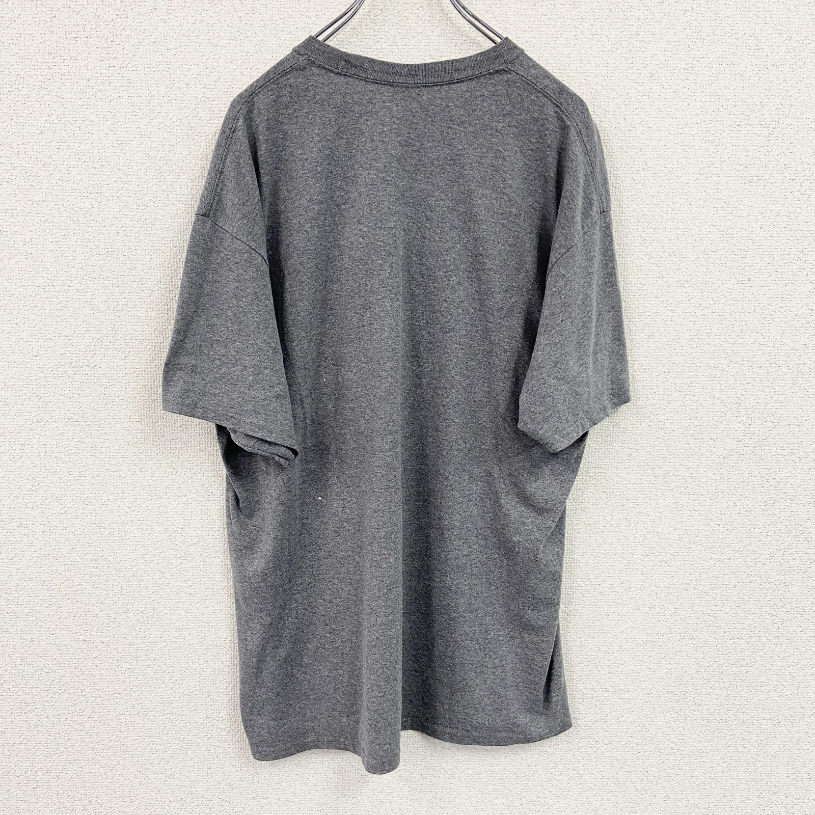 PORT&COMPANY　半袖プリントTシャツ　カレッジロゴ　ジョーバンダル　灰色　グレー　XLサイズ