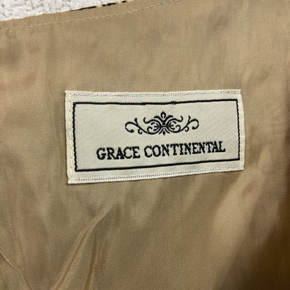 GRACE CONTINENTAL　グレースコンチネンタル　シルクワンピース　総柄　マルチカラー